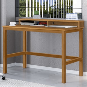 Mesa Escrivaninha California 110 cm Nature Tebar