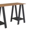 Mesa Escrivaninha Cavalete B61 135 cm Mell Preto NOVAM
