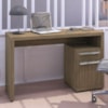 Mesa Escrivaninha Com Gaveteiro Urban 120 cm S970 Nogal Kappesberg