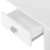 Mesa Escrivaninha De Canto 1 Gaveta 150X165 cm Branco ARLY