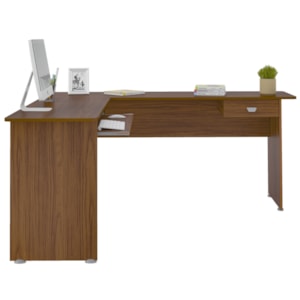 Mesa Escrivaninha De Canto 1 Gaveta 150X165 cm Cedro ARLY