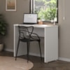 Mesa Escrivaninha Escritorio 91 cm Branco Artany