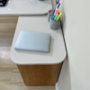 Mesa Escrivaninha Giratoria 3 em 1 Cinamomo Off White ARLY