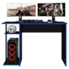 Mesa Gamer 108 cm Essence Play Preto Azul RUDK