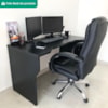 Mesa Gamer Com Regulagem De Altura 120X60 cm Preto Artany
