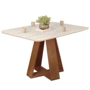 Mesa Jantar Retangular 120x90 cm Sem Vidro Kiara Freijo Quartzo Dj Moveis Mesa Jantar Retangular 120x90 cm Sem Vidro Kiara Freijo Quartzo Dj Moveis