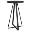 Mesa Lateral Para Sala De Estar 27939 Preto Artesano