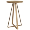 Mesa Lateral Para Sala De Estar 27940 Hanover Dourado Artesano