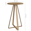 Mesa Lateral Para Sala De Estar 27940 Hanover Dourado Artesano