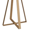 Mesa Lateral Para Sala De Estar 27940 Hanover Dourado Artesano