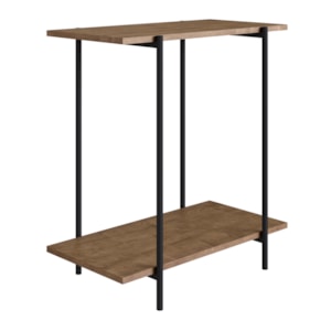 Mesa Lateral Para Sofa 27869 Linha Tube Vermont Preto Fosco Artesano Mesa Lateral Para Sofa 27869 Linha Tube Vermont Preto Fosco Artesano