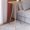 Mesa Lateral Sala De Estar 35 cm 27942 Hanover Dourado Artesano
