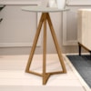 Mesa Lateral Sala De Estar Classic Off White Nature Tebar
