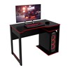 Mesa Para Computador Gamer ME4161 Preto Vermelho Tecno Mobili
