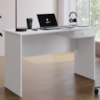Mesa Para Escritorio 1 Gaveta 120 cm 6901 Branco Mobbs
