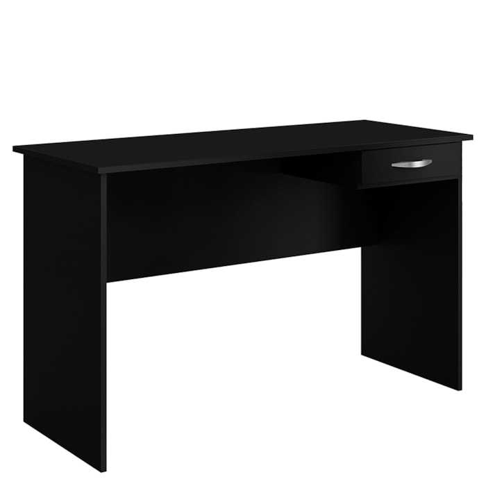 Mesa Para Escritorio 1 Gaveta 120 cm 6901 Preto Mobbs