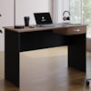Mesa Para Escritorio 1 Gaveta 120 cm 6901 Savana Preto Mobbs