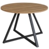 Mesa Para Escritorio 110 cm 25916 Nogal Sevilha Preto Artesano