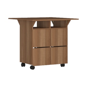 Mesa Tampo Dobravel 4 Bancos 80X80 cm B10 Montana NOVAM