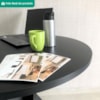 Mesa Tampo Redondo 90 cm Preto Artany