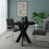 Mesa Tampo Redondo 90 cm Preto Artany
