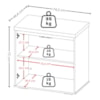Mesas Escritorio Modular Com Conexao E Balcao 2 Portas Y37 Nogal Preto Artany