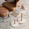Mezanino Lateral Organico Sala De Estar Paris Off White Nature Tebar