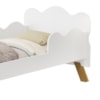 Mini Cama Angel MDF 156X80 cm Branco Decmade