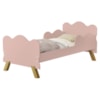 Mini Cama Angel MDF 156X80 cm Rose Decmade