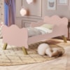 Mini Cama Angel MDF 156X80 cm Rose Decmade