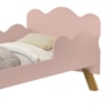 Mini Cama Angel MDF 156X80 cm Rose Decmade