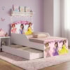 Mini Cama Livia Com Cama Auxiliar MDF 153X79 cm Princesas Decmade