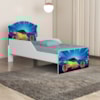 Mini Cama Livia MDF 153X79 cm Azul Decmade