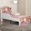 Mini Cama Livia MDF 153X79 cm Carruagem Decmade