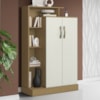 Multiuso Sapateira 2 Portas 91 cm Florenca Atacama Off White ARMoveis