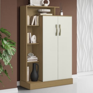 Multiuso Sapateira 2 Portas 91 cm Florenca Atacama Off White ARMoveis