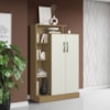 Multiuso Sapateira 2 Portas 91 cm Florenca Atacama Off White ARMoveis