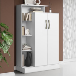Multiuso Sapateira 2 Portas 91 cm Florenca Branco ARMoveis