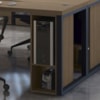 Nicho Suporte Cpu Computador 26 cm Frame F200 Munique Kappesberg