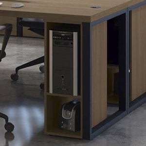 Nicho Suporte Cpu Computador 26 cm Frame F200 Munique Kappesberg