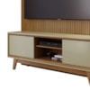 Painel E Bancada Tv 65 Pol 245x179 cm Milo Cumaru Opala MADETEC