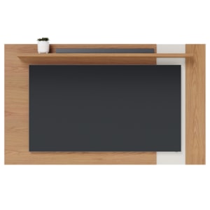 Painel Extensivel Tv 70 Pol 180 cm Leme Freijo Off White Matte Colibri