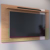Painel Extensivel Tv 70 Pol 180 cm Leme Freijo Off White Matte Colibri