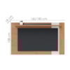 Painel Extensivel Tv 70 Pol 180 cm Leme Freijo Off White Matte Colibri