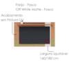 Painel Extensivel Tv 70 Pol 180 cm Leme Freijo Off White Matte Colibri