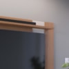 Painel Extensivel Tv 70 Pol 180 cm Leme Freijo Off White Matte Colibri