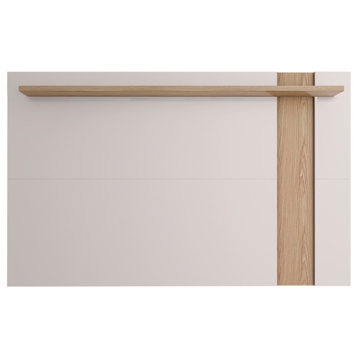 Painel Extensivel Tv 70 Pol 180 cm Leme Off White Freijo Colibri