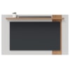 Painel Extensivel Tv 70 Pol 180 cm Leme Off White Matte Freijo Colibri