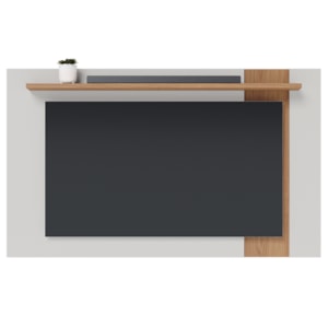 Painel Extensivel Tv 70 Pol 180 cm Leme Off White Matte Freijo Colibri