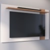Painel Extensivel Tv 70 Pol 180 cm Leme Off White Matte Freijo Colibri